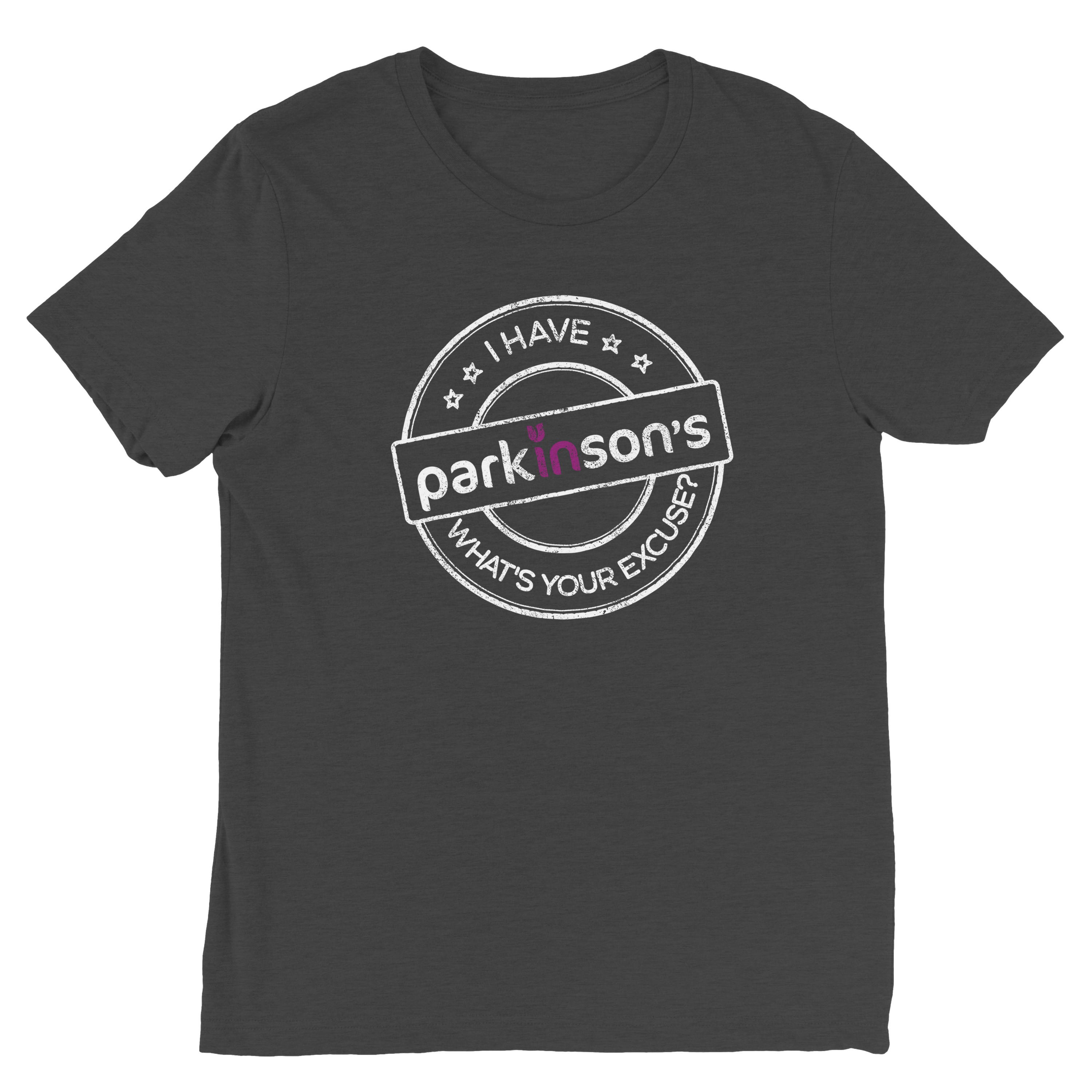 Triblend Black Heather Unisex Crewneck